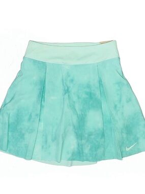Nike Women's Aqua Tie-Dye Pleated Skater Skirt